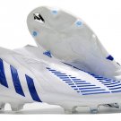 Predator Edge+ FG Diamond Edge - WhiteBlueWhite