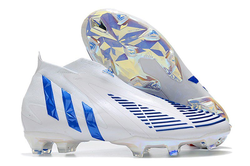 Predator Edge+ FG Diamond Edge - WhiteHi-Res BlueWhite