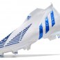 Predator Edge+ FG Diamond Edge - WhiteHi-Res BlueWhite