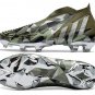 Predator Edge+ FG Swarovski - Focus OliveSilver MetallicMagic Lime