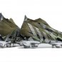 Predator Edge+ FG Swarovski - Focus OliveSilver MetallicMagic Lime