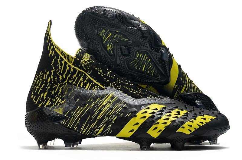 Predator Freak Numbersup FG Black Solar Yellow