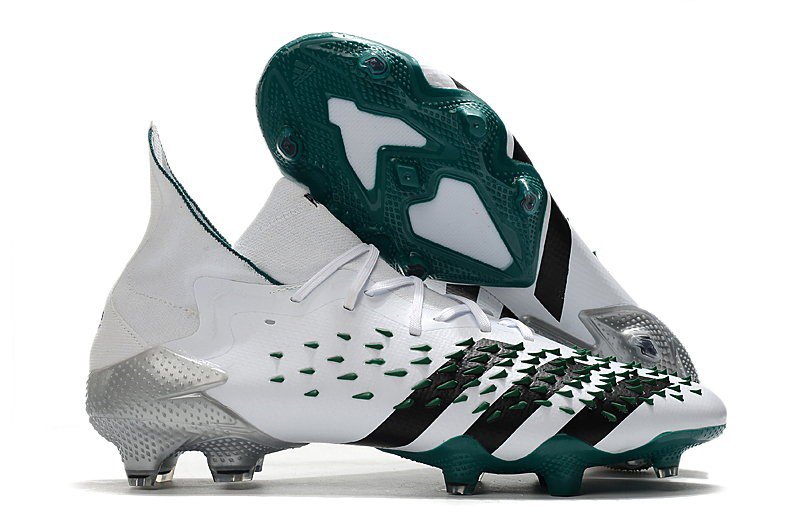 Predator Freak.1 FG EQT - White  Green