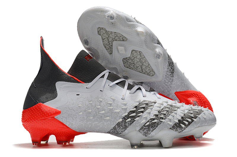 Predator Freak.1 FG Whitespark - White  Silver  Red