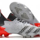 Predator Freak.1 FG Whitespark - White  Silver  Red