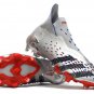 Predator Freak+ Laceless FG Showpiece - Silver  Black  Red  Blue