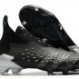 Predator Freak+ Laceless FG Superstealth - Black  Grey  White
