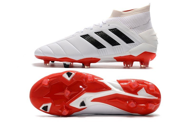Predator 19.1 FG Mania - WhiteBlackRed