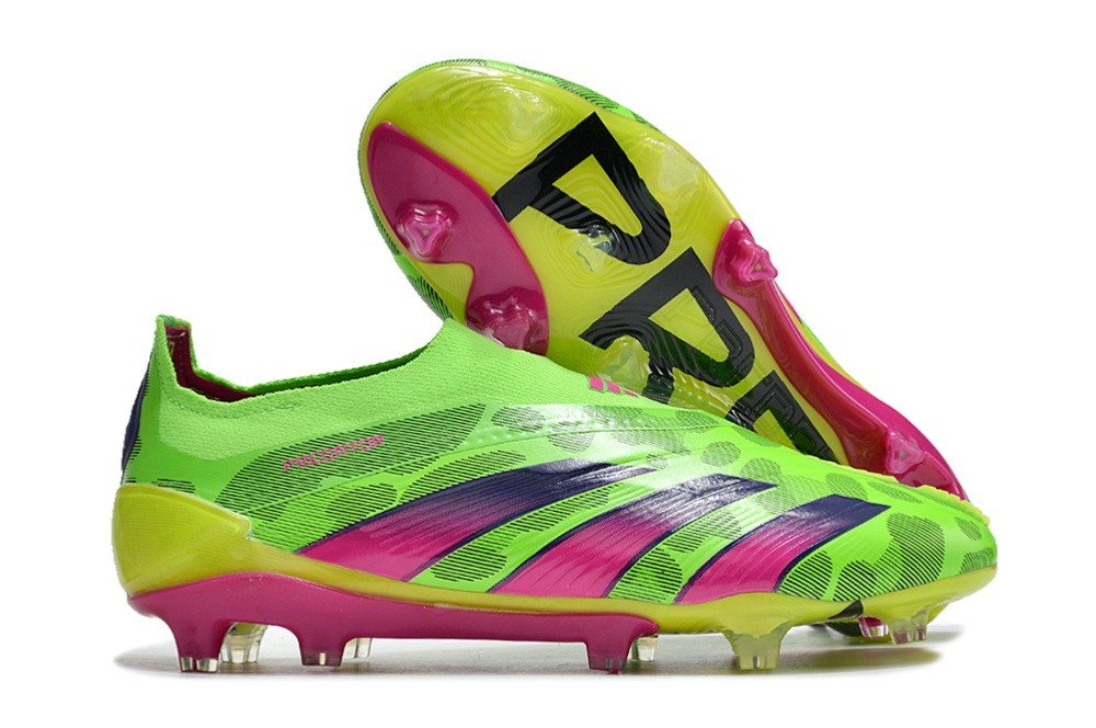Predator Elite Laceless FG 2024 Hype - Solar GreenTeam Shock PinkLucid Lemon