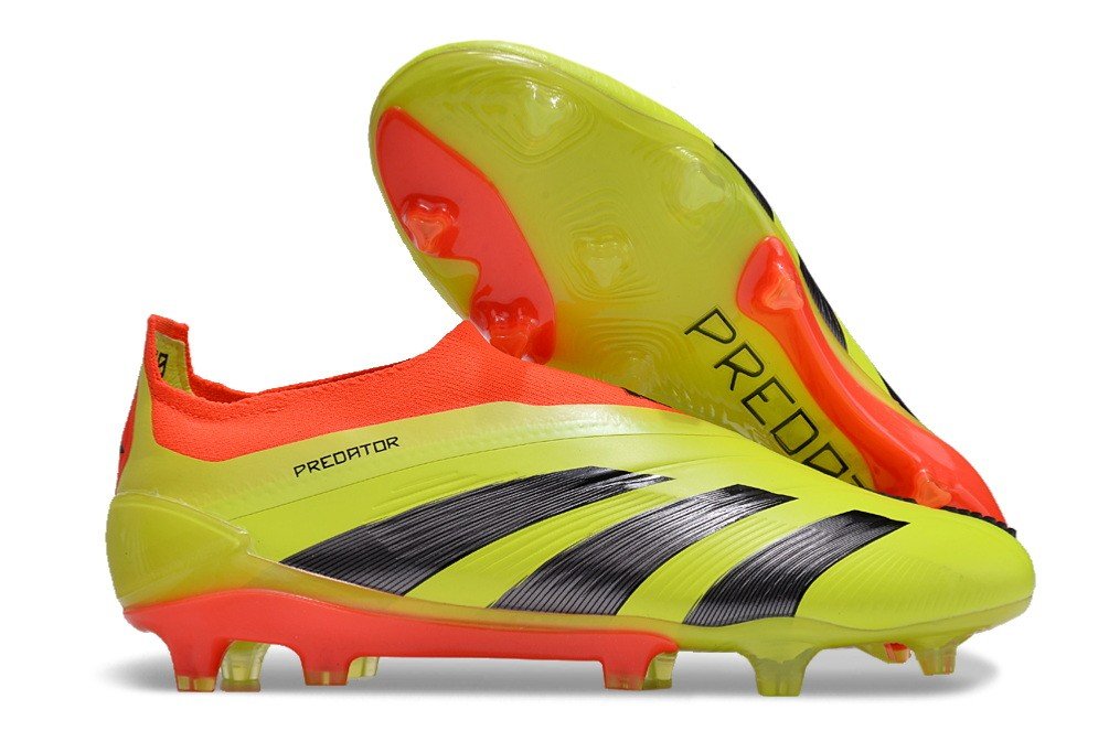 Predator Elite Laceless FG 2024 Inverse - Electricity YellowBlackSolar Red