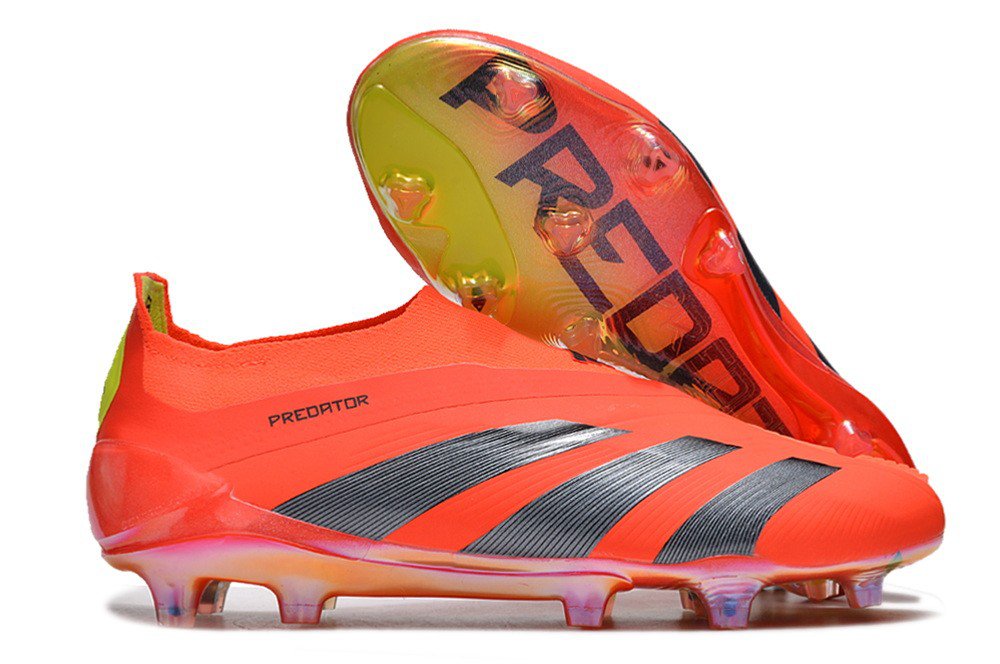 Predator Elite Laceless FG Predstrike - Solar RedBlackSolar Yellow