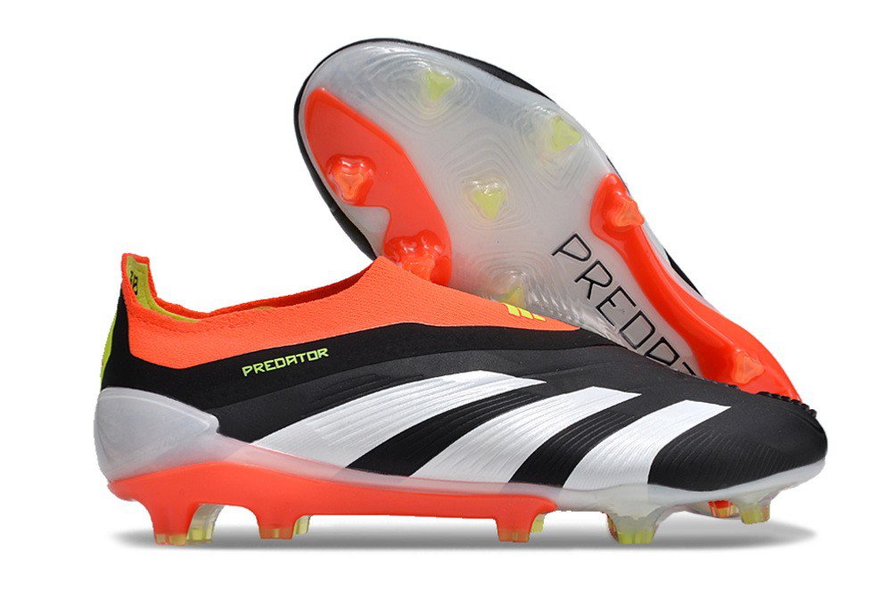 Predator Elite Laceless FG Solar Energy - Core BlackWhiteSolar Red
