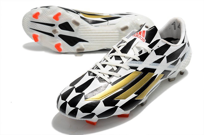 F50 adizero IV FG Speed Legacy - WhiteGold MetallicBlack