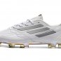F50 adizero IV Leather FG Speed Legacy - WhiteSilver MetallicBlack