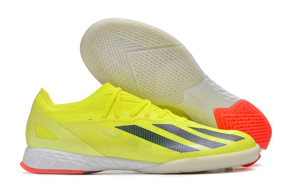 X Crazyfast League Indoor Solar Energy - YellowCore BlackFootwear White