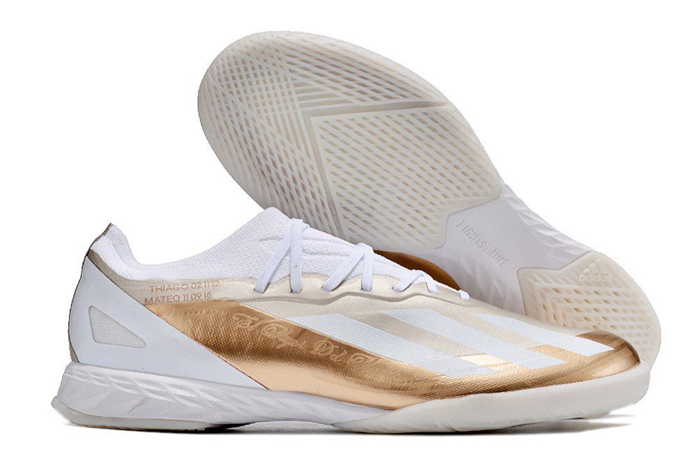 X Crazyfast Messi.1 Indoor El Ocho Ballon d'Or - WhiteGold