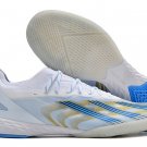 X Crazyfast Messi.1 Indoor Las Estrellas - WhitePulse BlueGold Metallic