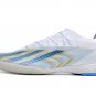 X Crazyfast Messi.1 Indoor Las Estrellas - WhitePulse BlueGold Metallic
