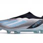 X Crazyfast Messi.1 Laceless FG Infinito - Silver MetallicBlueBlack