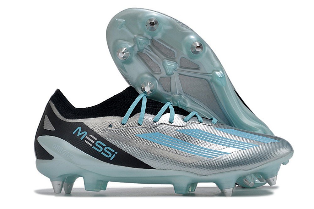 X Crazyfast Messi.1 SG Infinito - Silver MetallicBlueBlack