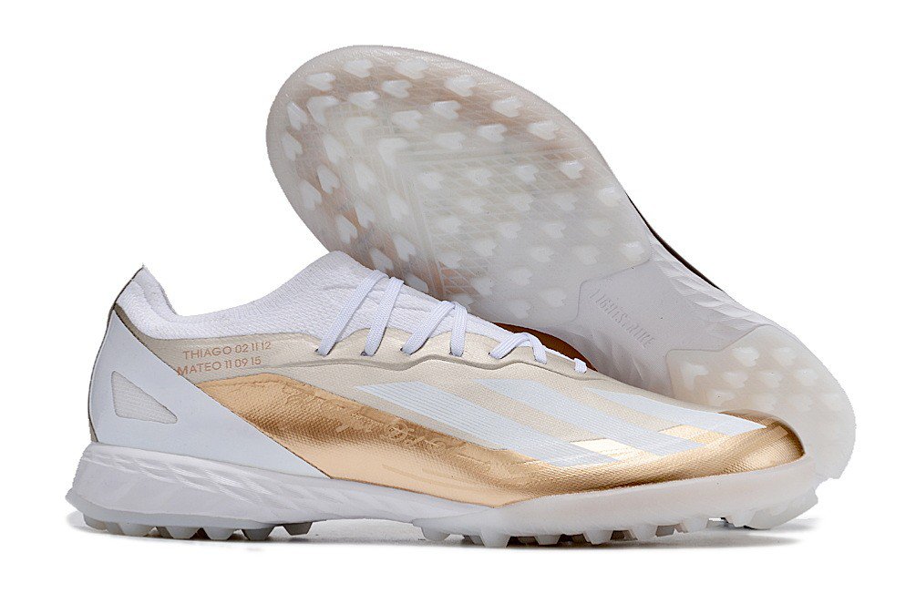 X Crazyfast Messi.1 Turf El Ocho Ballon d'Or - WhiteGold