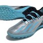 X Crazyfast Messi.1 Turf Infinito - Silver MetallicBlueBlack