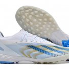 X Crazyfast Messi.1 Turf Las Estrellas - WhitePulse BlueGold Metallic