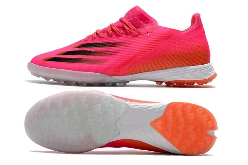 X Ghosted.1 TF - Shock Pink Core Black Screaming Orange