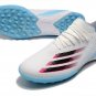 X Ghosted.1 TF - White Blue Pink Cleats