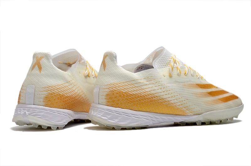 X Ghosted.1 TF - White Metallic Gold Melange Silver Metallic