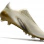 X Ghosted+ AG - White Metallic Gold Melange Core Black