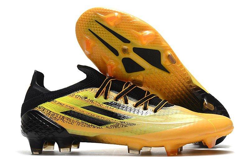 X Speedflow Messi.1 FG Mi Historia - GoldBlackYellow