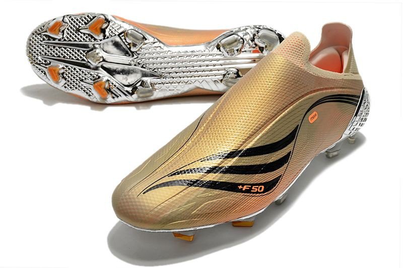 X Speedflow Messi+ FG - Silver Core Black Intense Orange