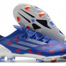 X Speedflow.1 11 v 11 FG - Bold Blue  Footwear White  Vivid Red