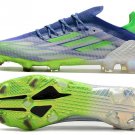 X Speedflow.1 FG - Adizero Prime X Footwear White Screaming Green Sonic Ink