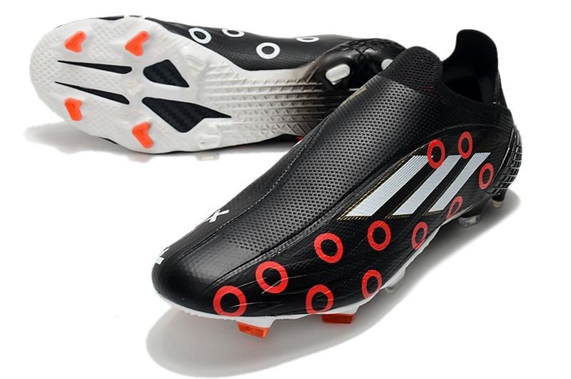 X Speedflow+ 11 v 11 FG - Black  White  Vivid Red