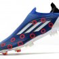X Speedflow+ 11 v 11 FG - Bold Blue Footwear White Vivid Red