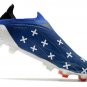 X Speedflow+ 11 v 11 FG - Bold Blue Footwear White Vivid Red
