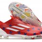 X Speedflow+ 11 v 11 FG - Vivid Red  White  Blue