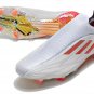 X Speedflow+ FG WhiteSpark - Footwear White  Iron Metal  Solar Red