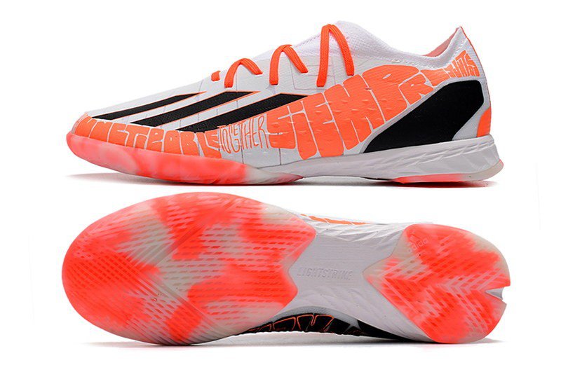 X Speedportal Messi.1 Indoor Balon te Adoro - WhiteBlackRed
