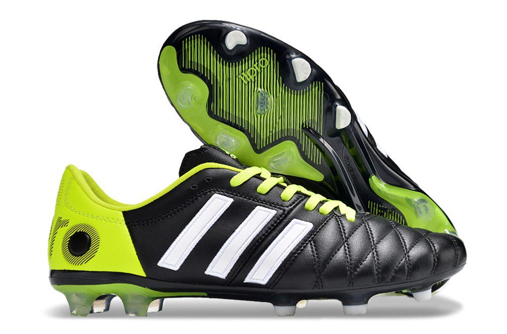 adiPURE 11Pro II TRX FG - BlackRunning WhiteSolar Slime