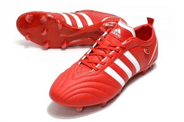 adiPURE FG Boots Red White