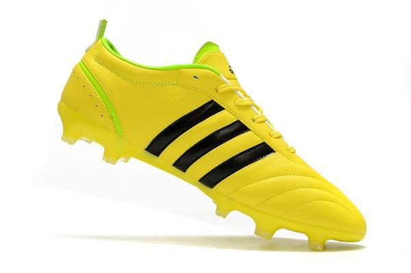 adiPURE FG Boots Yellow Black