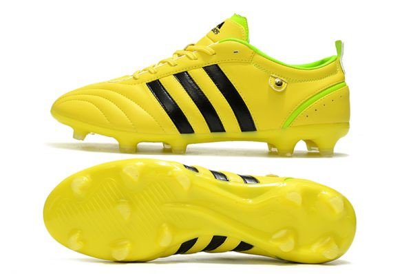 adiPURE FG Boots Yellow Black(1)