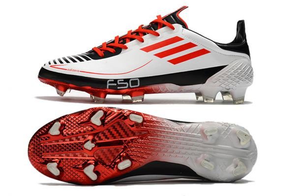F50 Ghosted Adizero 2021 Cloud WhiteRedCore Black