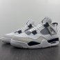 Nike Air Jordan 4 IV Retro Military Black 4-14 White Neutral Grey DH6927-111