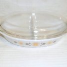 Pyrex Town & Country 1.5qt Divided Casserole & Lid Mint