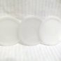 3 Vintage Tupperware Replacement Seals G Sheer #297 Tupper Seal 2 3/4" Round Lid
