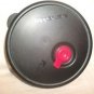 Tupperware BLACK Replacement Seal Cover Lid Vent 6437A-4 Round 6"